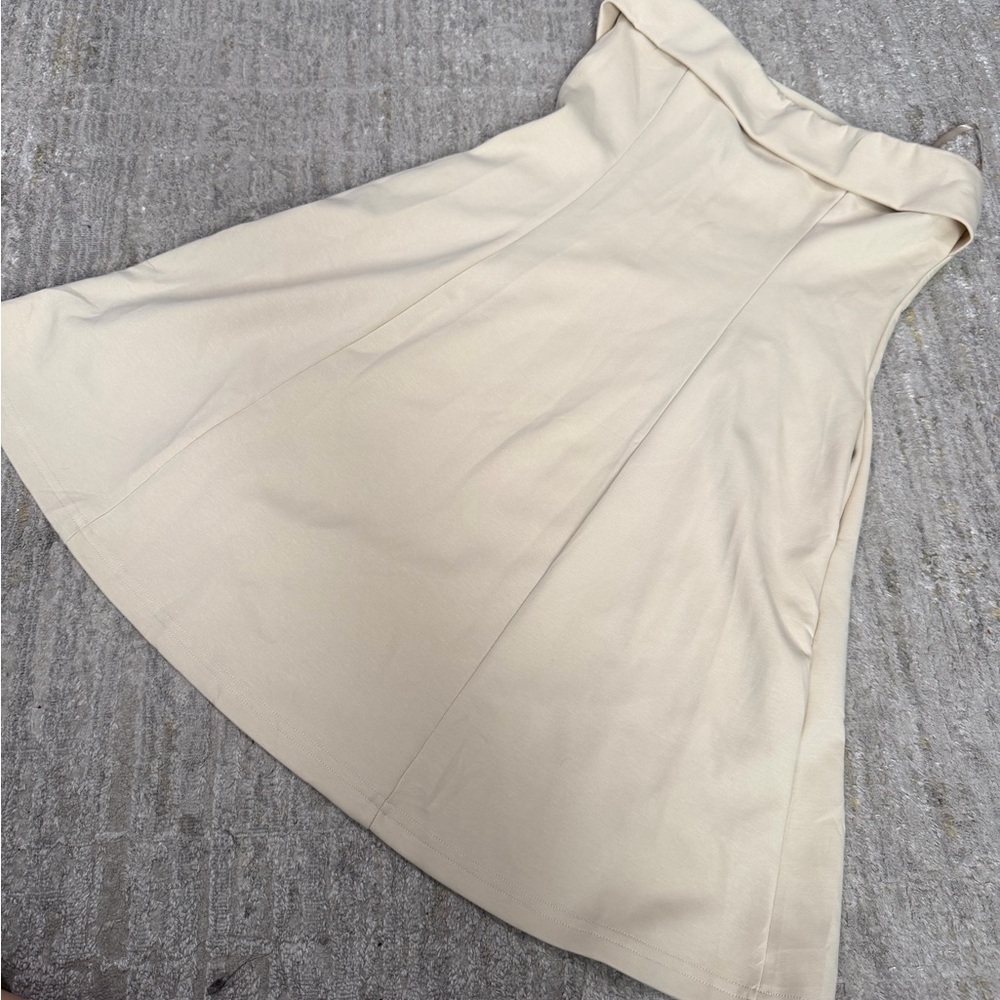 Elegant Cream Women's dress